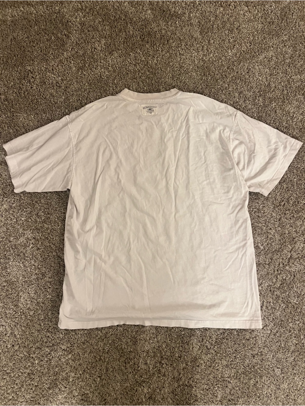 Sunkissed Coconut Graphic Short Sleeve Tee - White - Picture 3 of 4